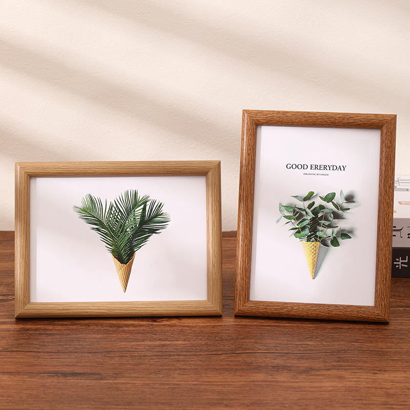 PVC Wood Grain Picture Frame