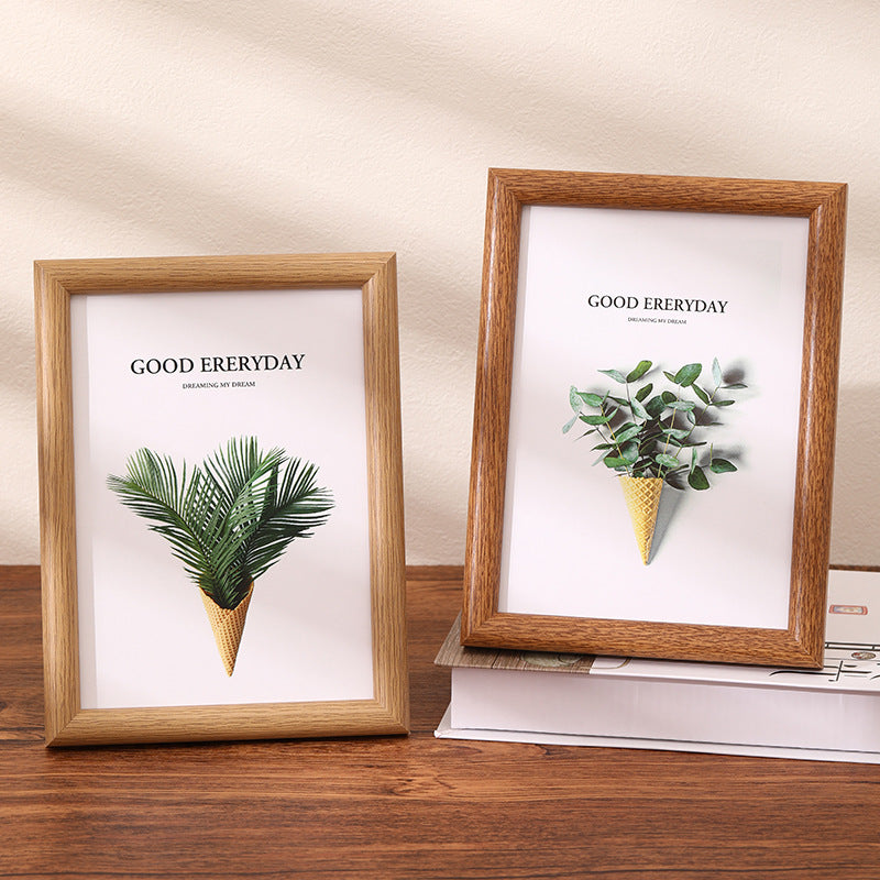 PVC Wood Grain Picture Frame