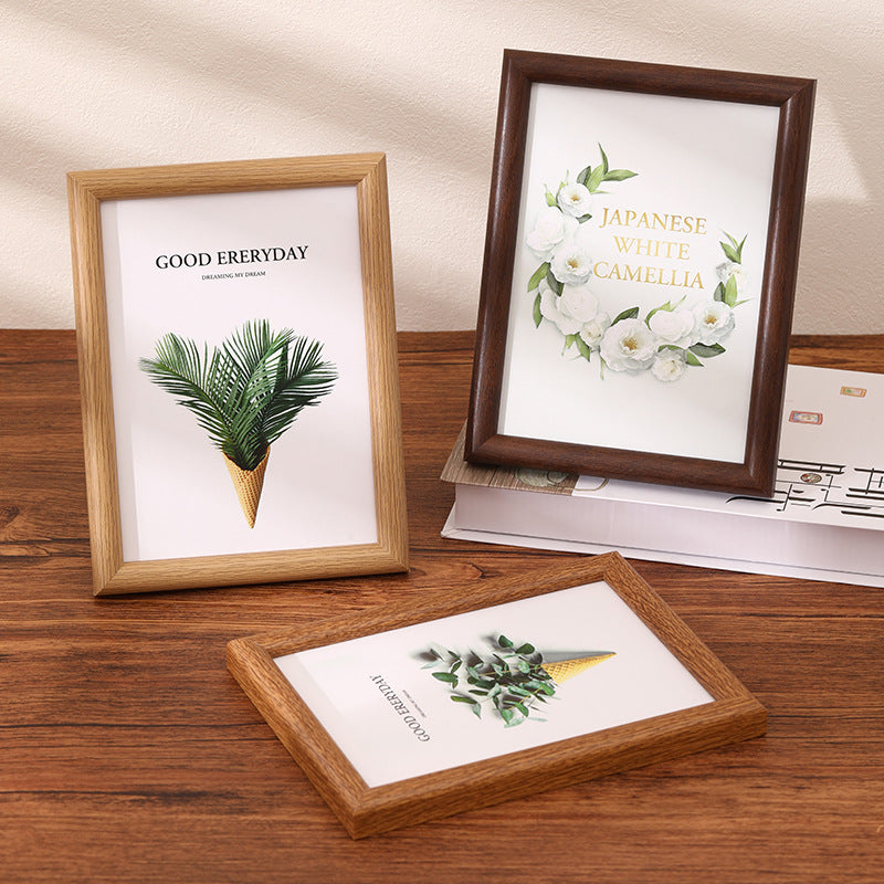 PVC Wood Grain Picture Frame
